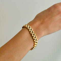 Luxe Gold Watchband Bracelet