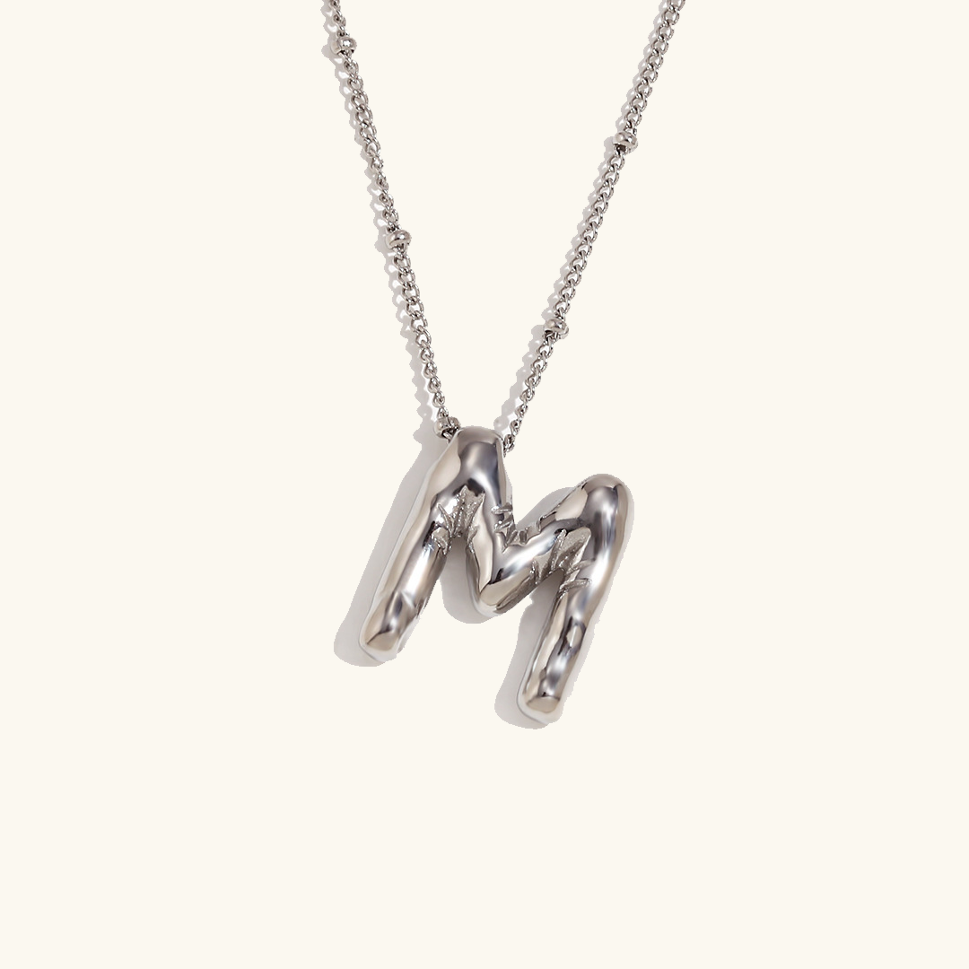 Airy Letter - Gold Initial Necklace