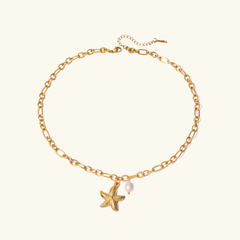 Marina Gold Starfish Necklace