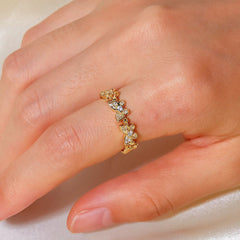 Mariposa Butterfly Ring