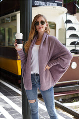 Smaibulun | Mauve Batwing Easy On Cardigan