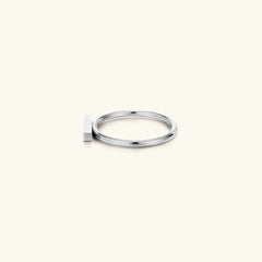 Minimalist Bar Design Gold Ring