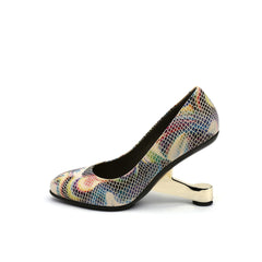 JADY ROSE | CLASSY HEEL PUMP AURORA PRINT