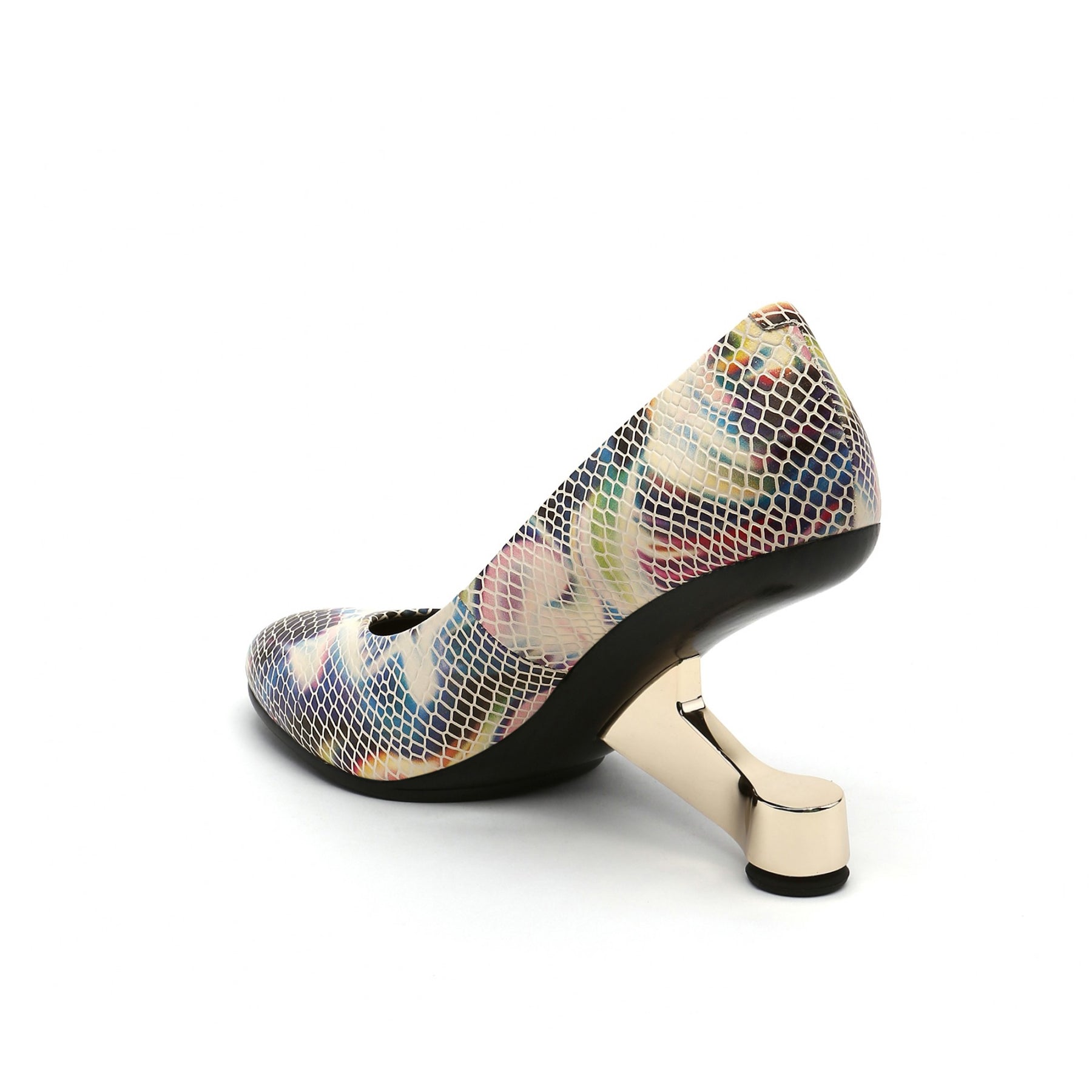 JADY ROSE | CLASSY HEEL PUMP AURORA PRINT