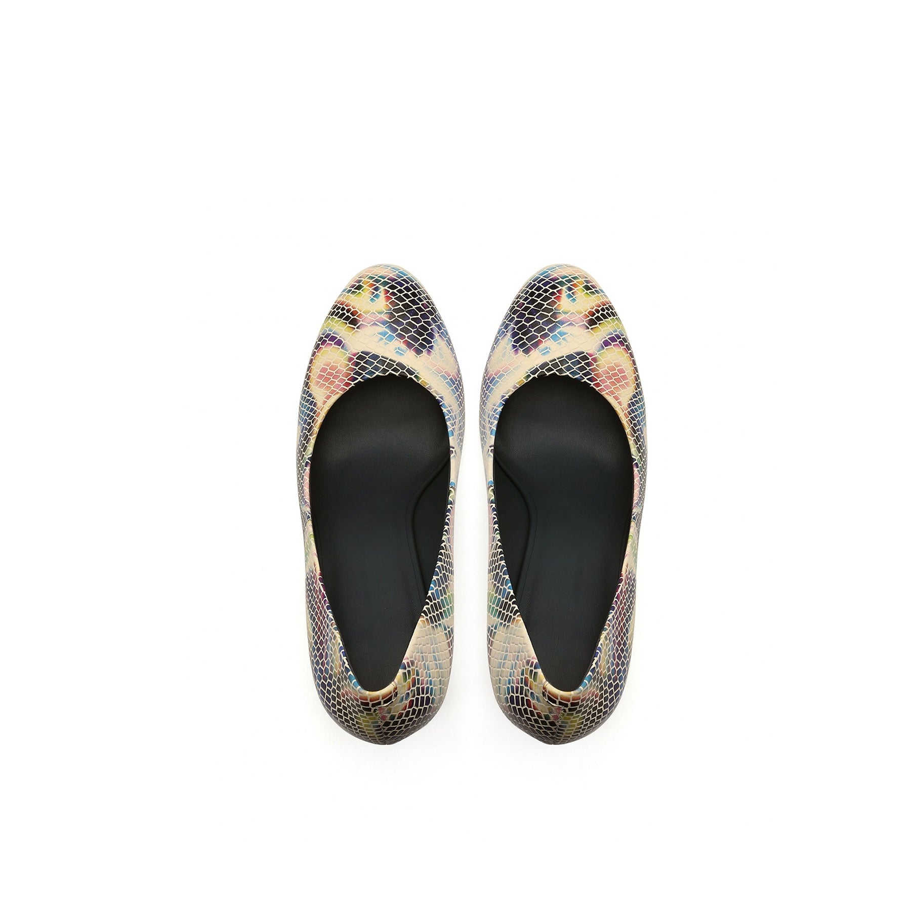 JADY ROSE | CLASSY HEEL PUMP AURORA PRINT