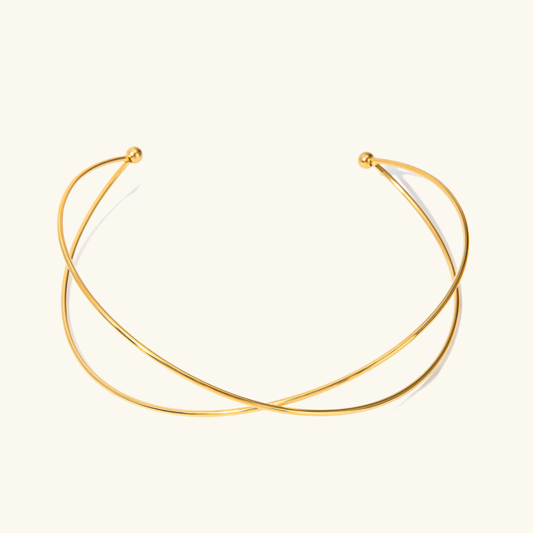 Nexus Open-Ended Gold Choker