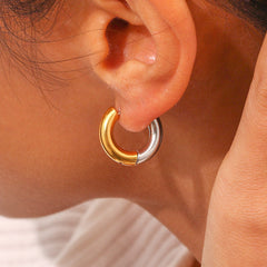 Nova Duo Hoop Earrings