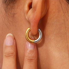 Nova Duo Hoop Earrings