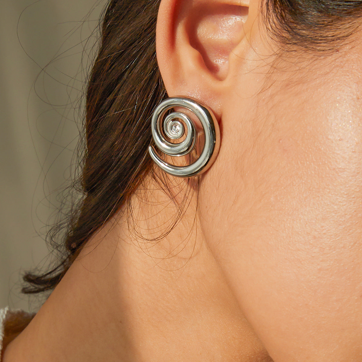 Nova Spiral Earrings