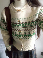 Dancing Man Fair Isle Cardigan