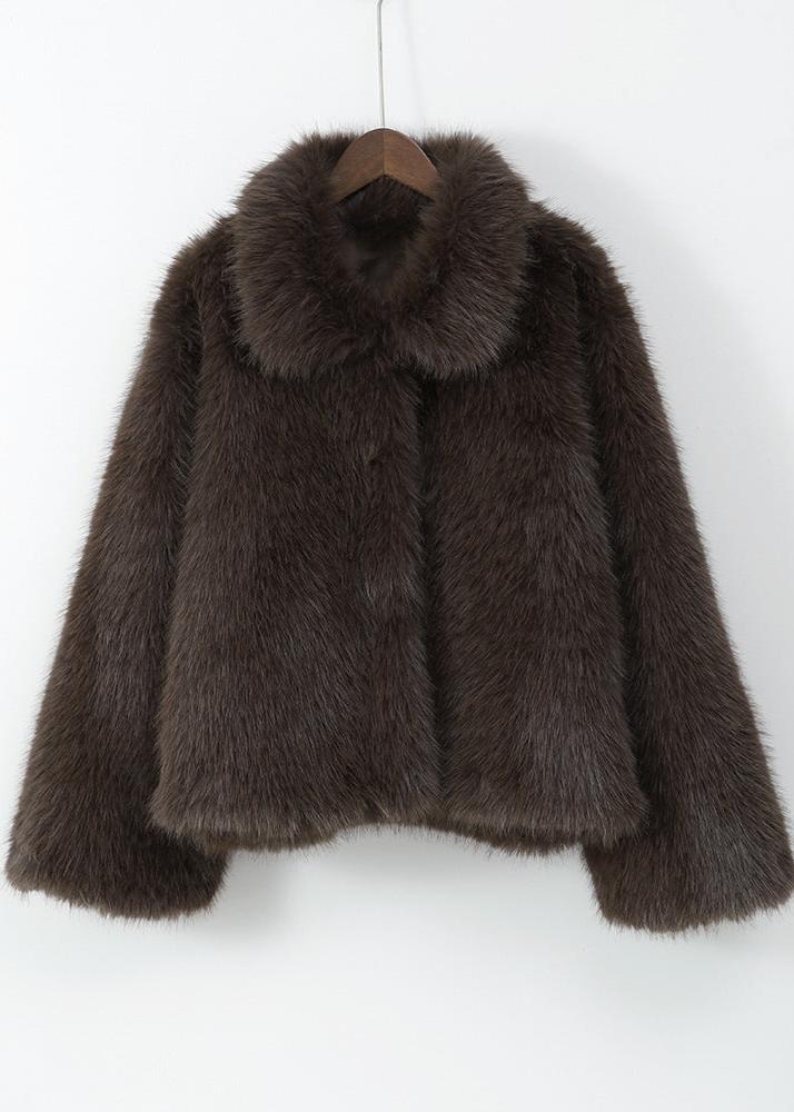 Luxe Faux Fur Coat - Warmth and Elegance