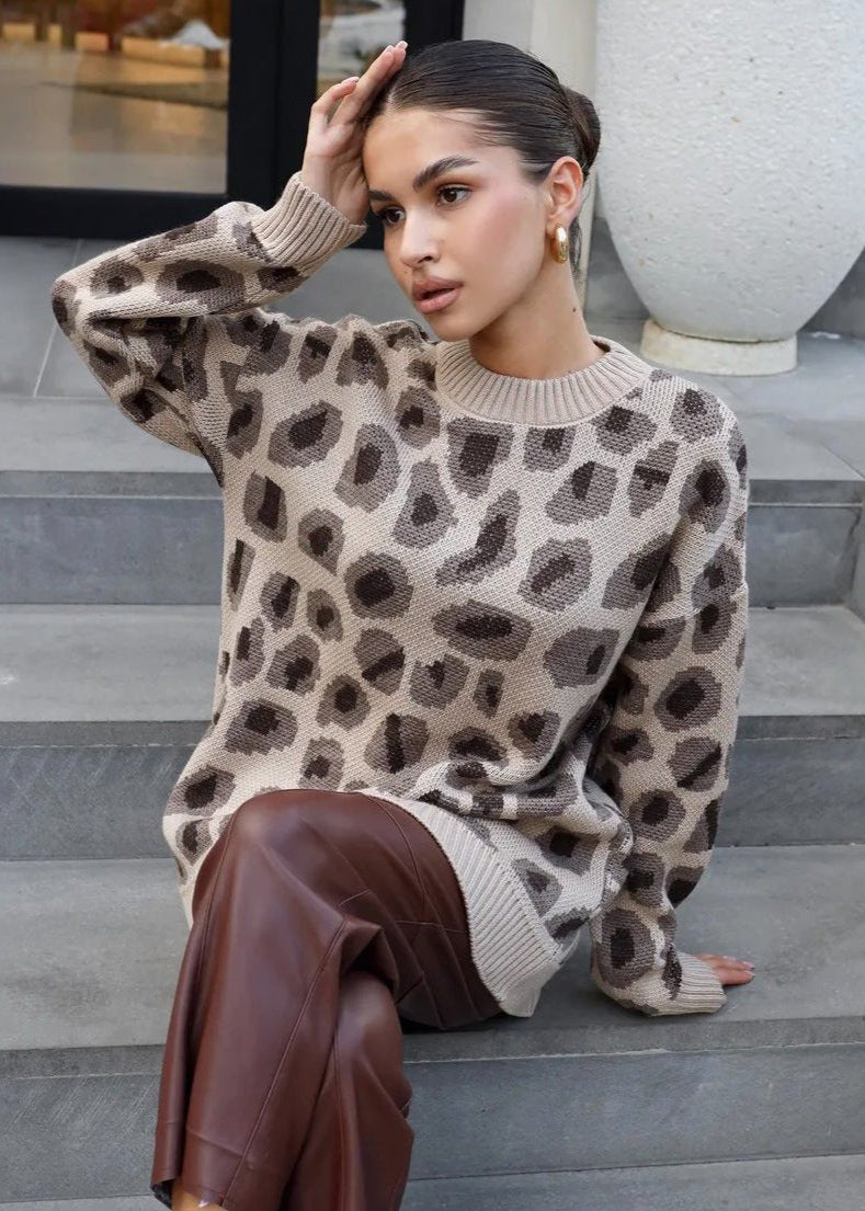 Wild Harmony Oversized Sweater