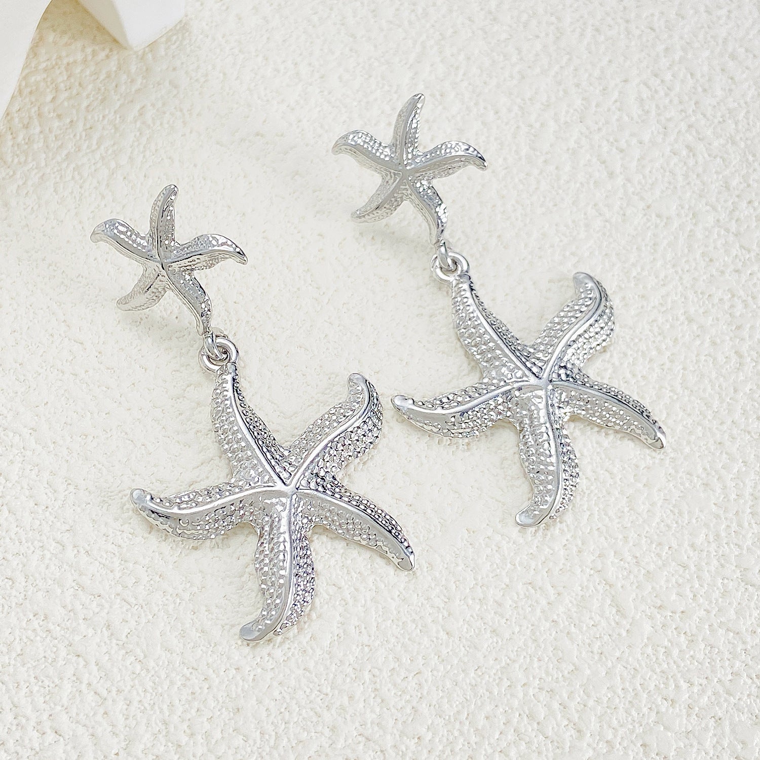 Starfish Pendant Earrings