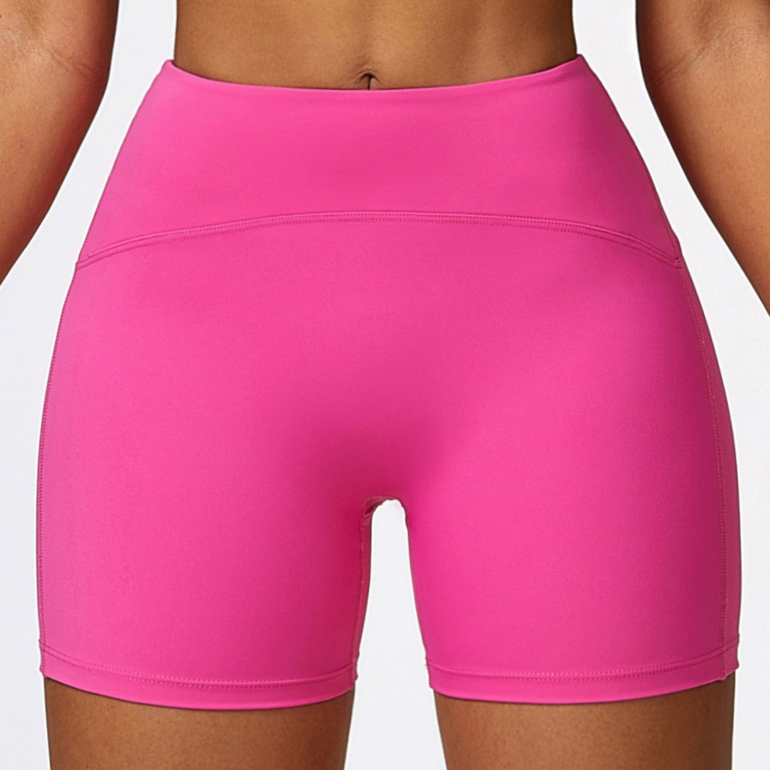 Sustainable Recycled Nude Feel Sports Shorts Quick Drying Skinny Yoga Pants Riding Running Workout Shorts Women