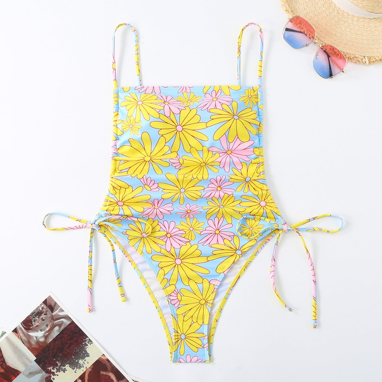 Amara Floral Pattern Swimsuit