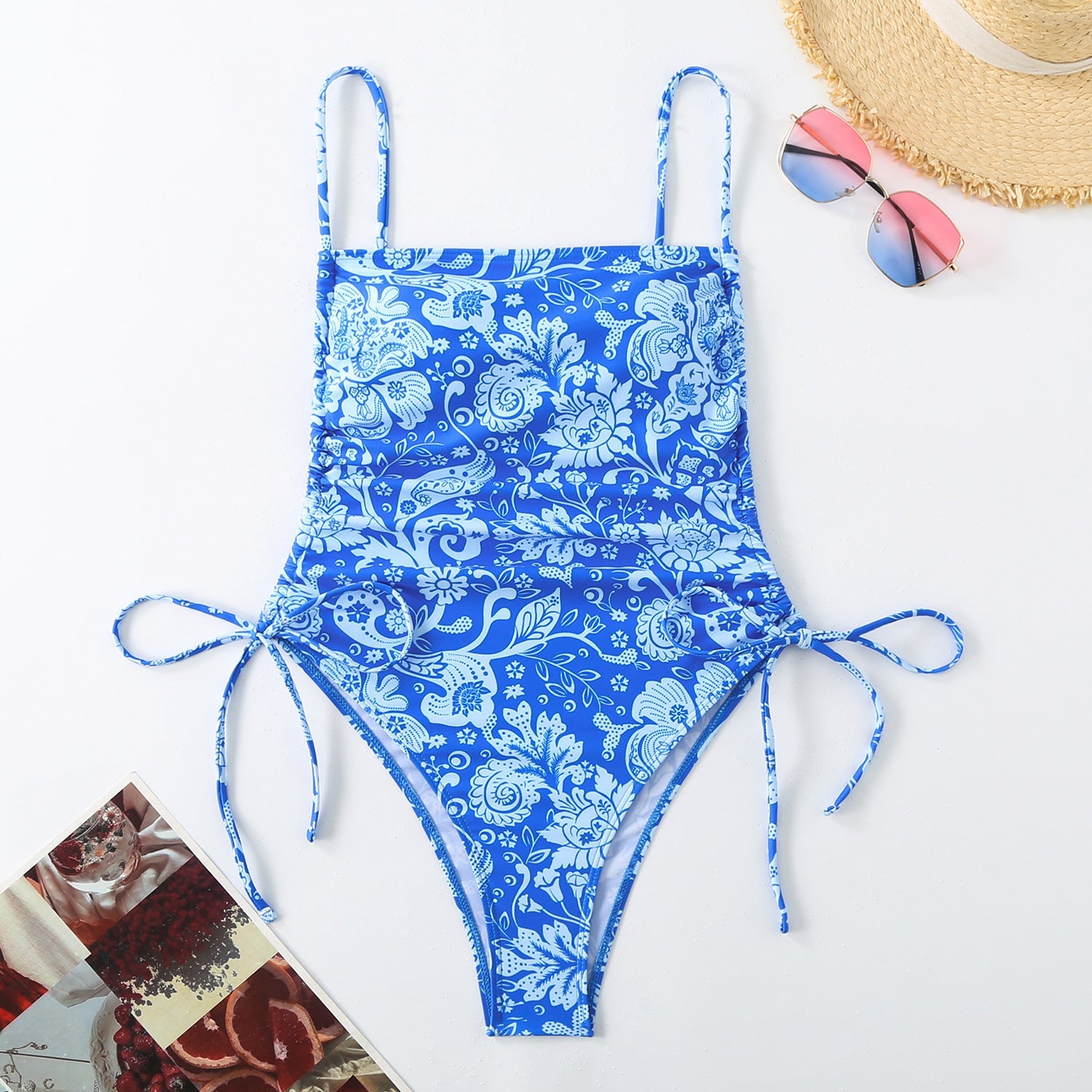 Amara Floral Pattern Swimsuit