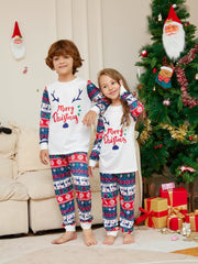 Christmas Checkered Deer Fmalily Matching Pajamas Sets (with Pet's )