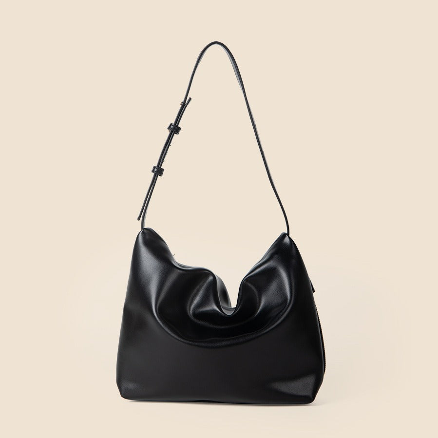 Lux-Soft Leather Shoulder Bag