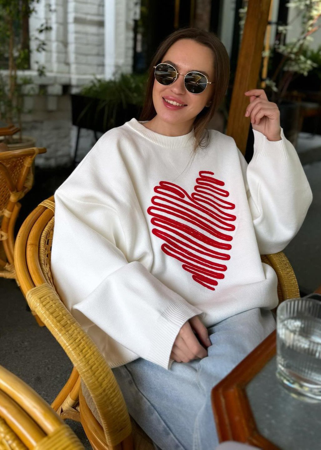 Heartfelt Charm Knit Sweater