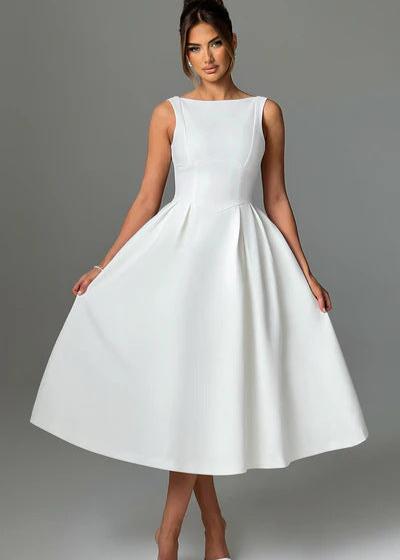 Sophia Classic Midi Dress