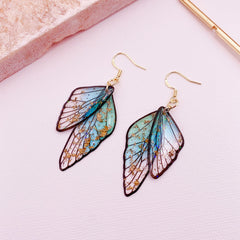 Butterfly Wing Handmade Earrings