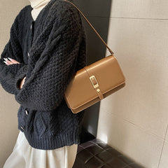 Retro-Minimalism Elegant Shoulder-Bag