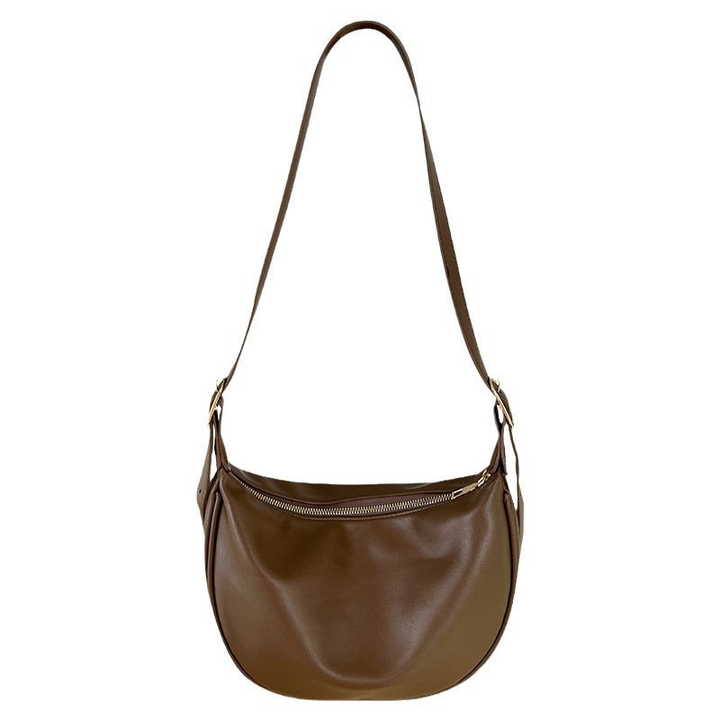 Soft-Leather Fun-Charm Cross-Body Bag