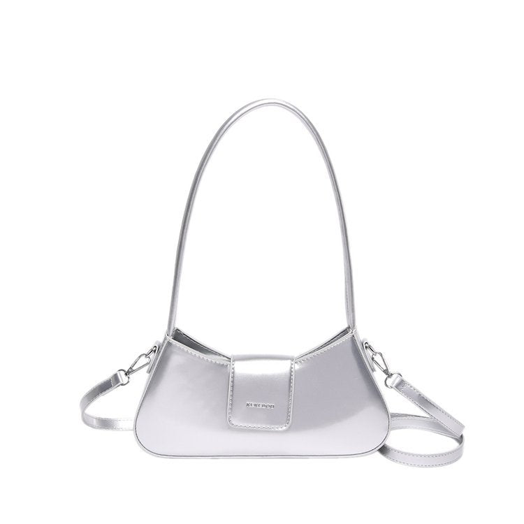 Pearl-Glow Shoulder Bag