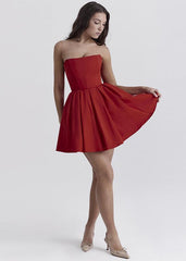 Scarlet Classic Strapless Mini Dress