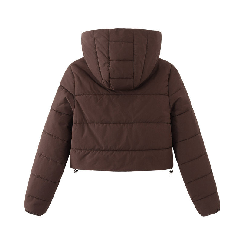 Short Hooded Padded Jacket