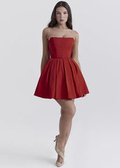 Scarlet Classic Strapless Mini Dress