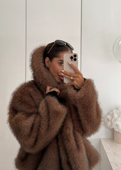 Velvet Oak Faux Fur Jacket