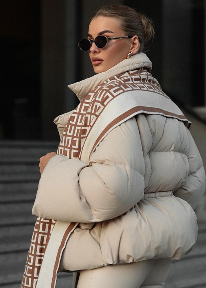 Luxura Quilted Belted Puffer Jacket