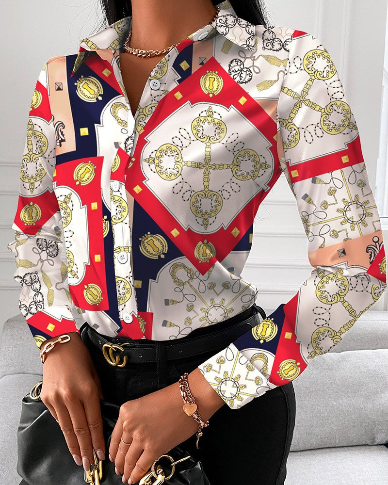 Elegant Single Breasted Cardigan Shirt Women – Top Shirt for Spring Autumn Long Sleeve