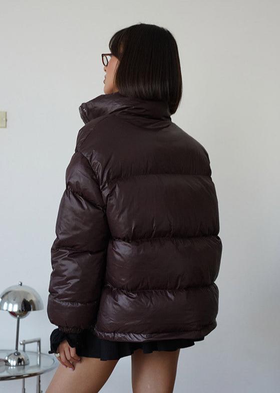 Nova Glossy Puffer Jacket