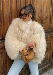 Luxe Faux Shearling Jacket