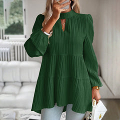 Shirt Women Autumn Elegant Long Sleeved Shirt