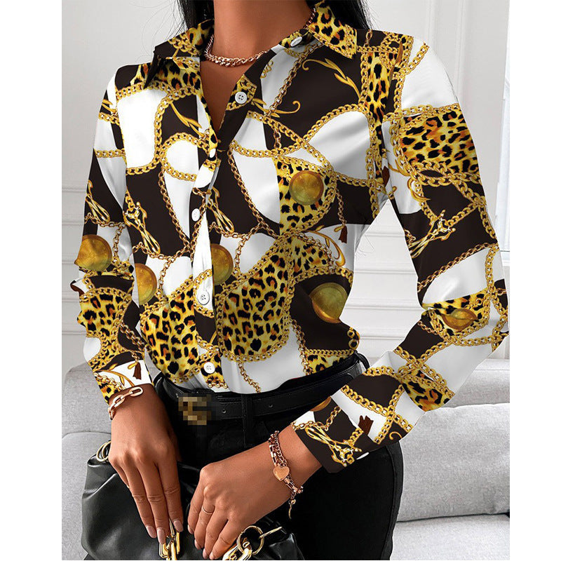 Elegant Single Breasted Cardigan Shirt Women – Top Shirt for Spring Autumn Long Sleeve