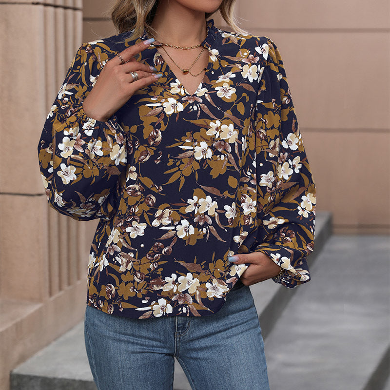 Autumn Women Clothing Long Sleeve Shirt