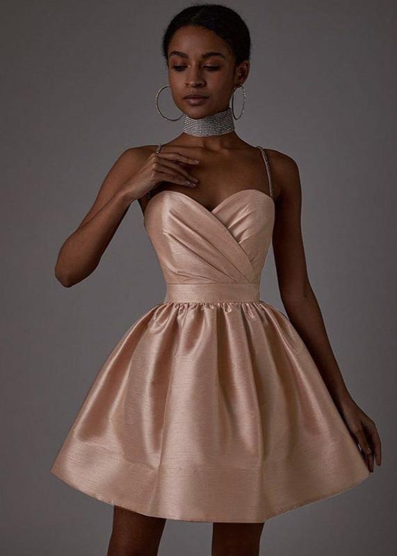 Luxe Satin Cocktail Dress