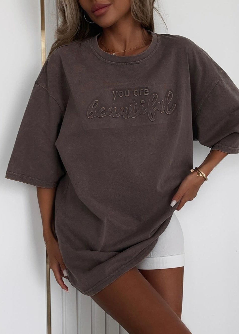 Inspire Graphic Oversized Tee