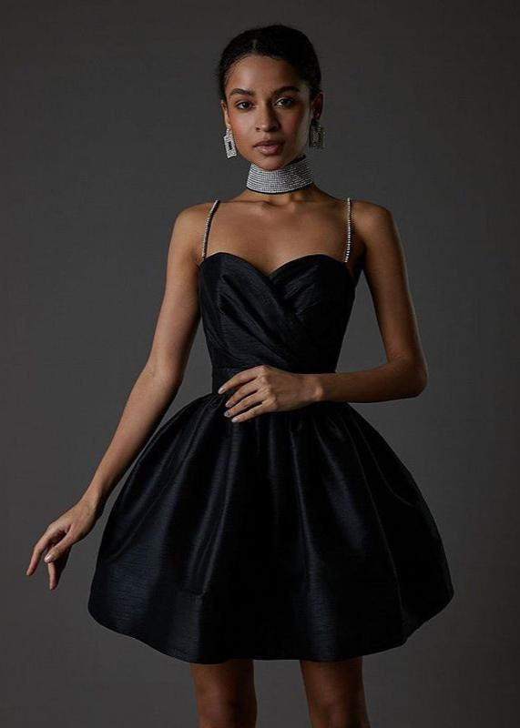 Luxe Satin Cocktail Dress