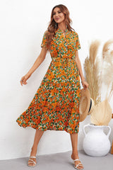 Floral Print Women’s Dress – Stylish and Elegant Summer Dress