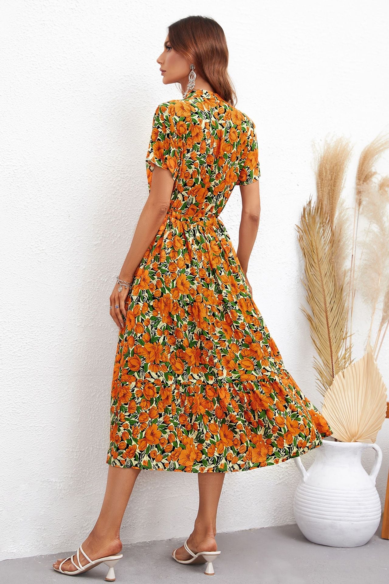 Floral Print Women’s Dress – Stylish and Elegant Summer Dress