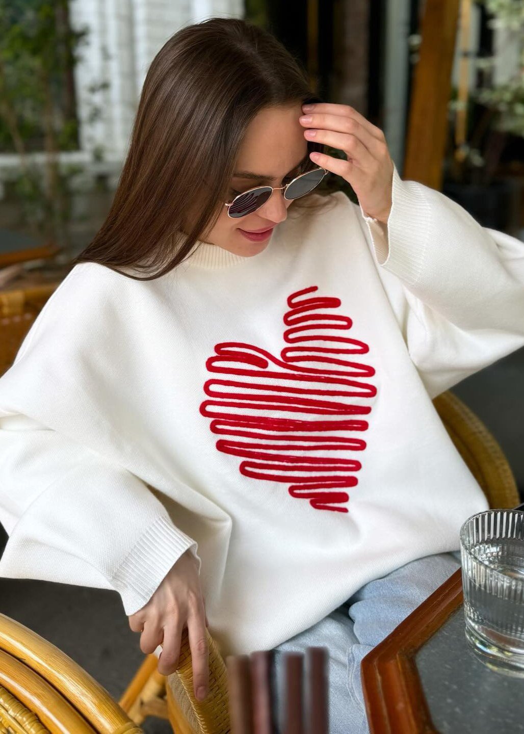 Heartfelt Charm Knit Sweater