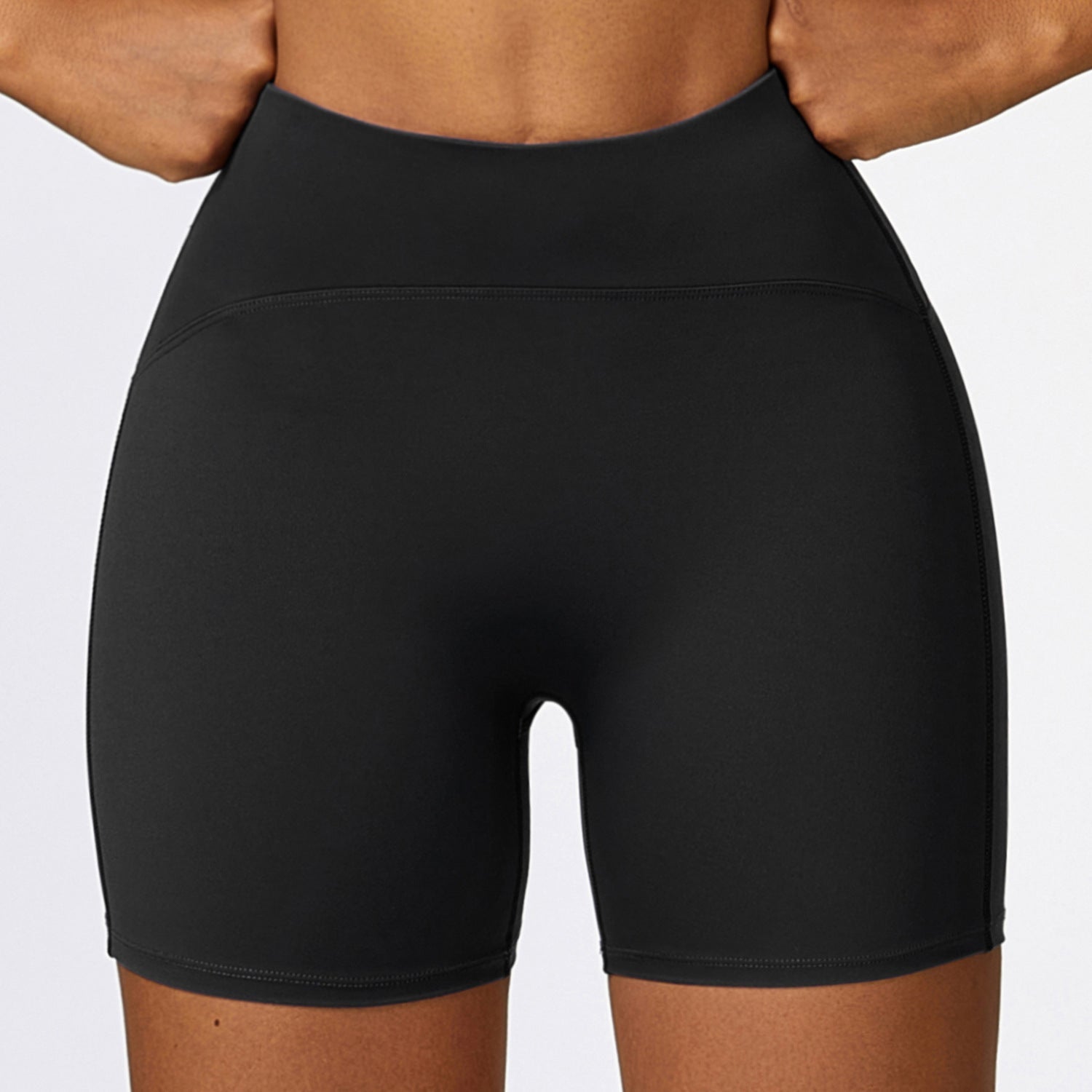 Sustainable Recycled Nude Feel Sports Shorts Quick Drying Skinny Yoga Pants Riding Running Workout Shorts Women