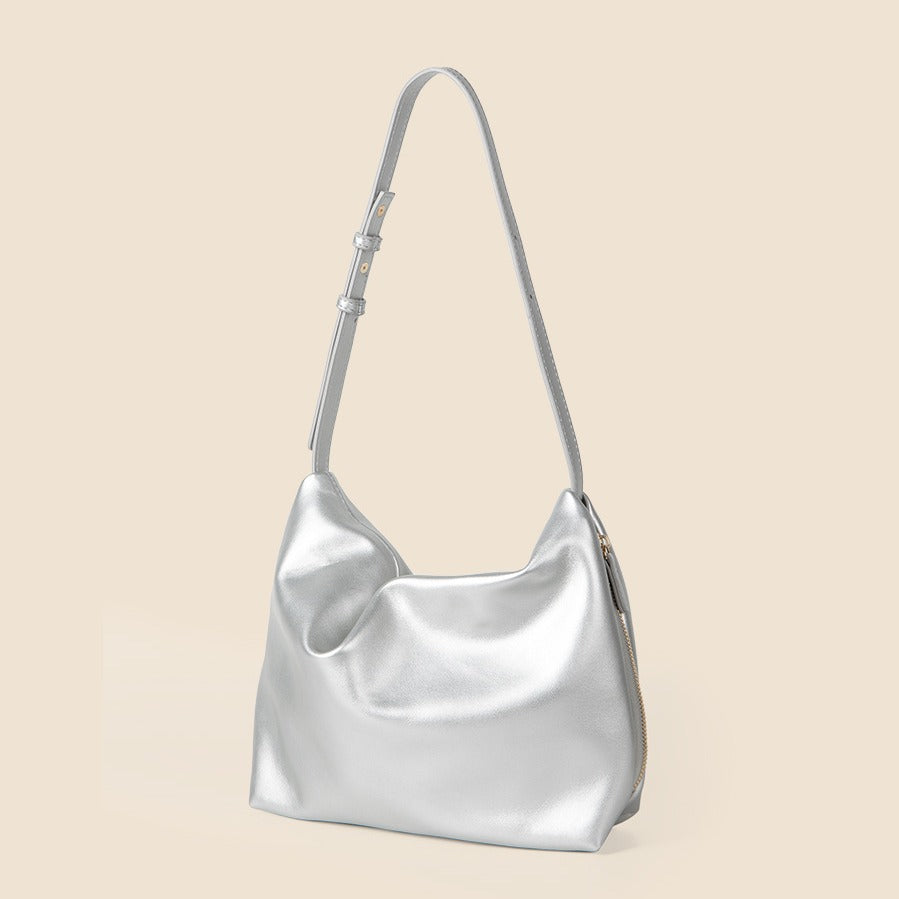 Lux-Soft Leather Shoulder Bag