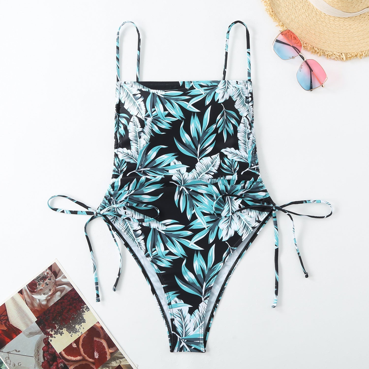 Amara Floral Pattern Swimsuit