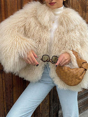 Luxe Faux Shearling Jacket