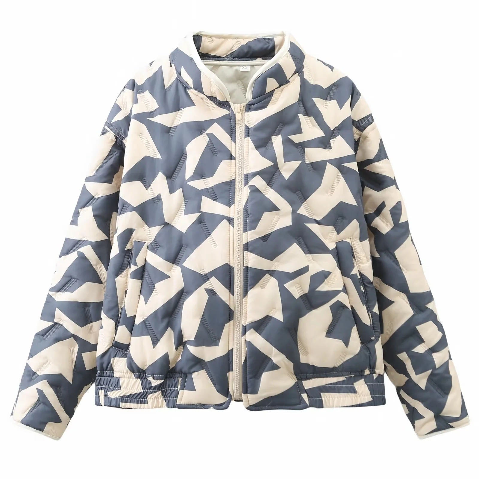 Irregular Printed Jacket